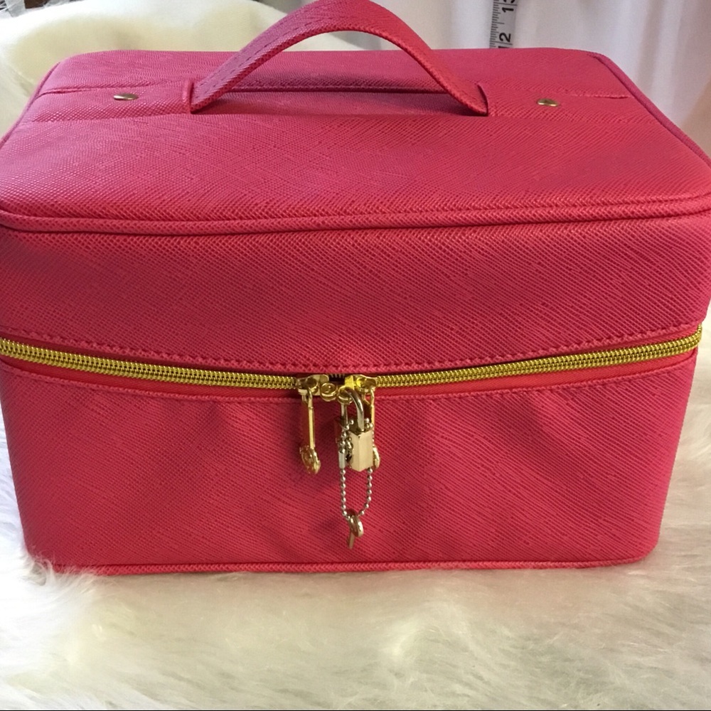 JM Joy Mangano Jewelry Trio/Cosmetic Travel Bag